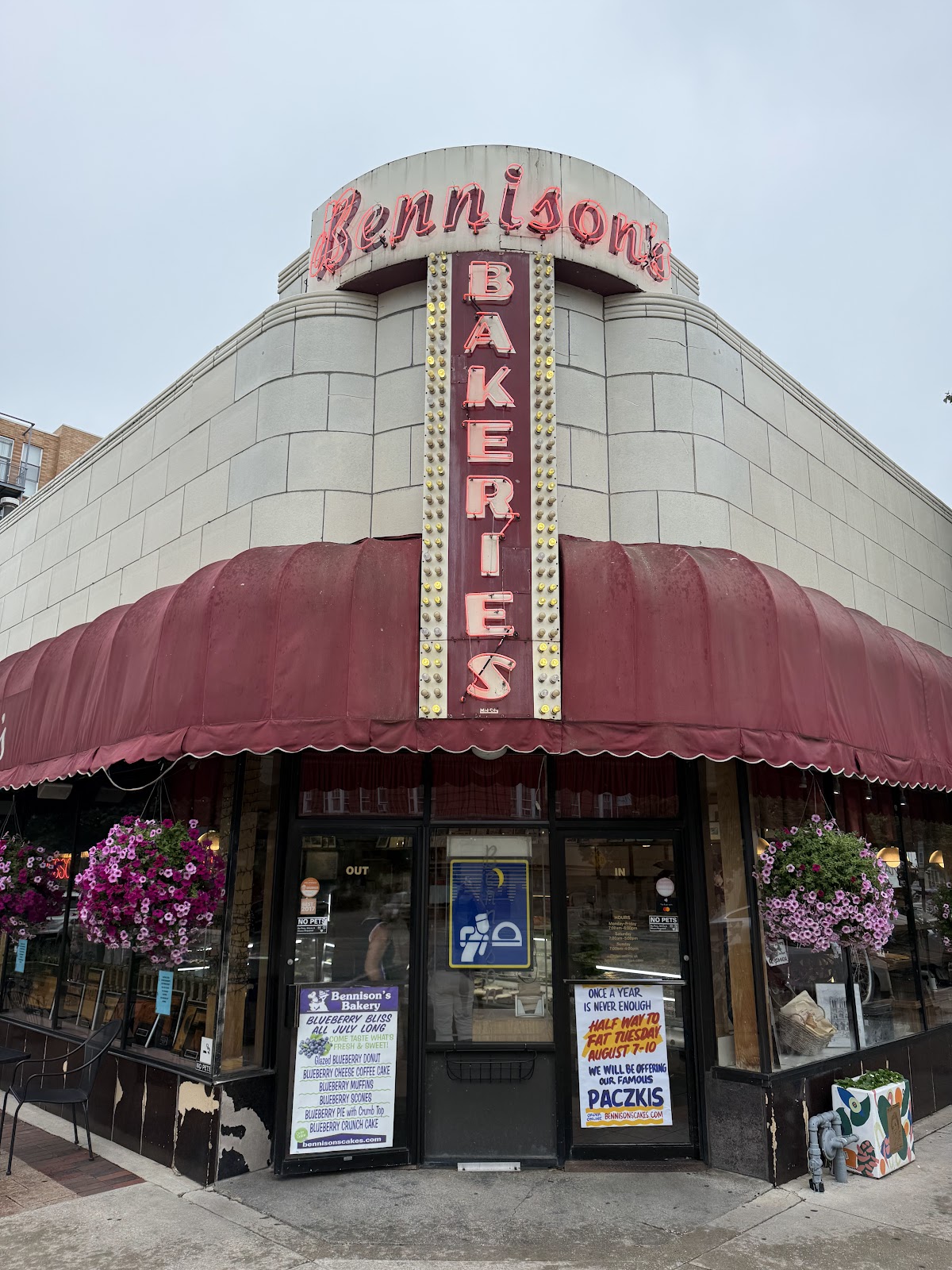 Bennison's Bakery interior
