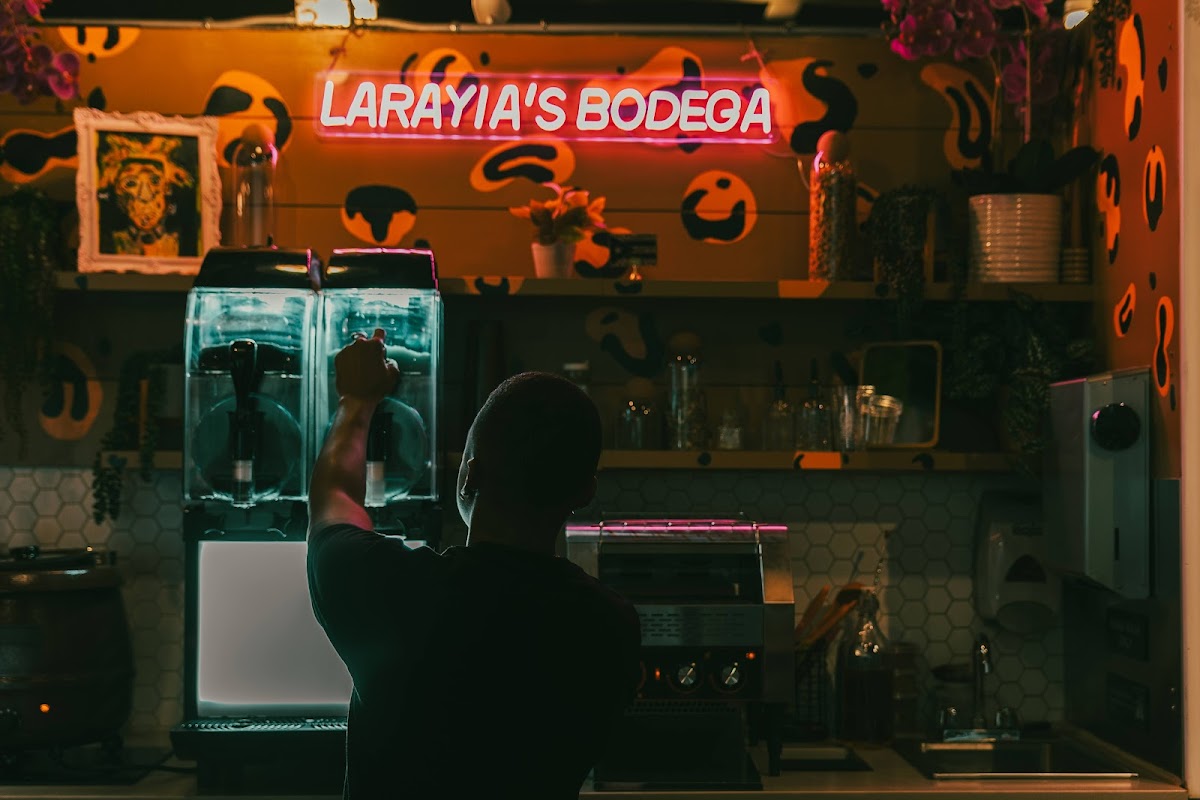 LaRayia's Bodega interior