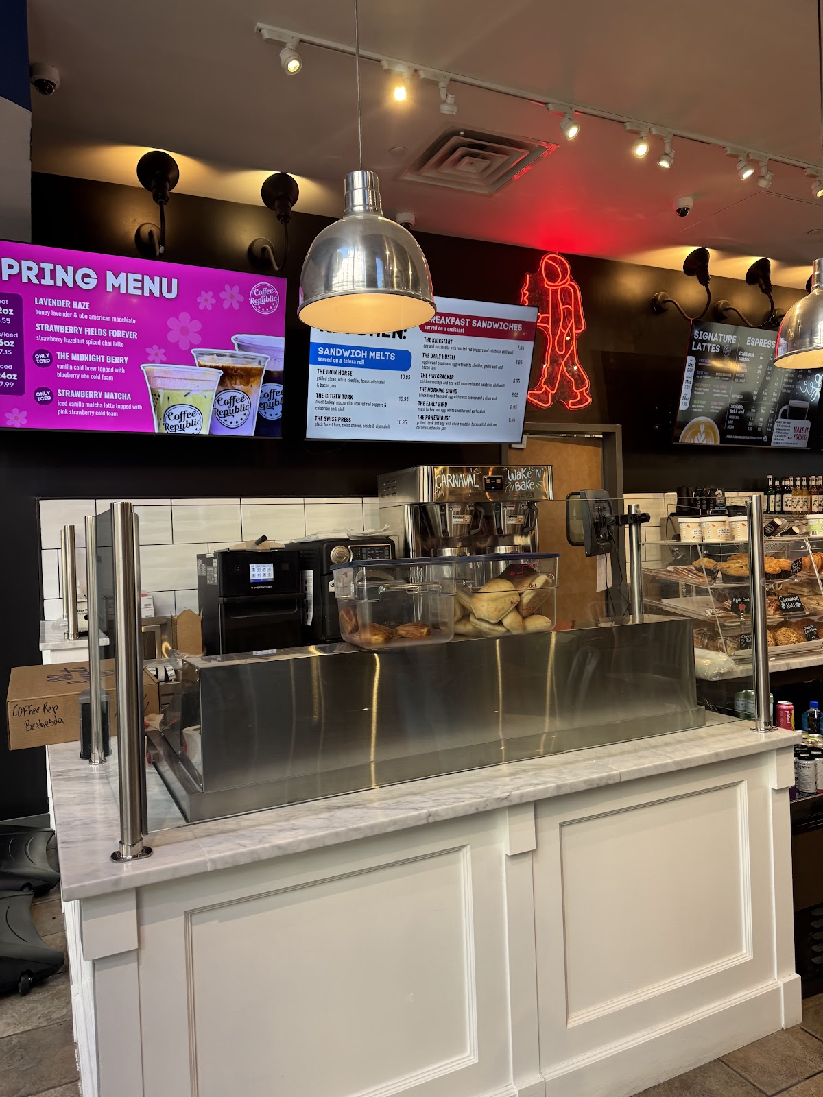 Coffee Republic interior
