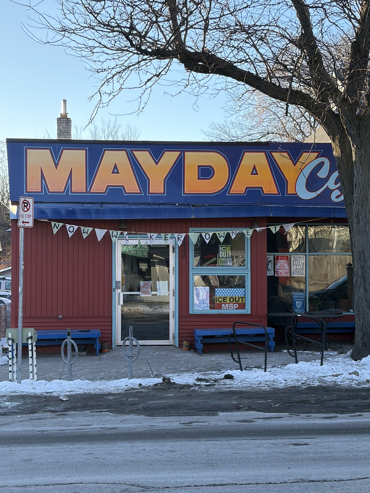 May Day Cafe Workers Cooperative interior