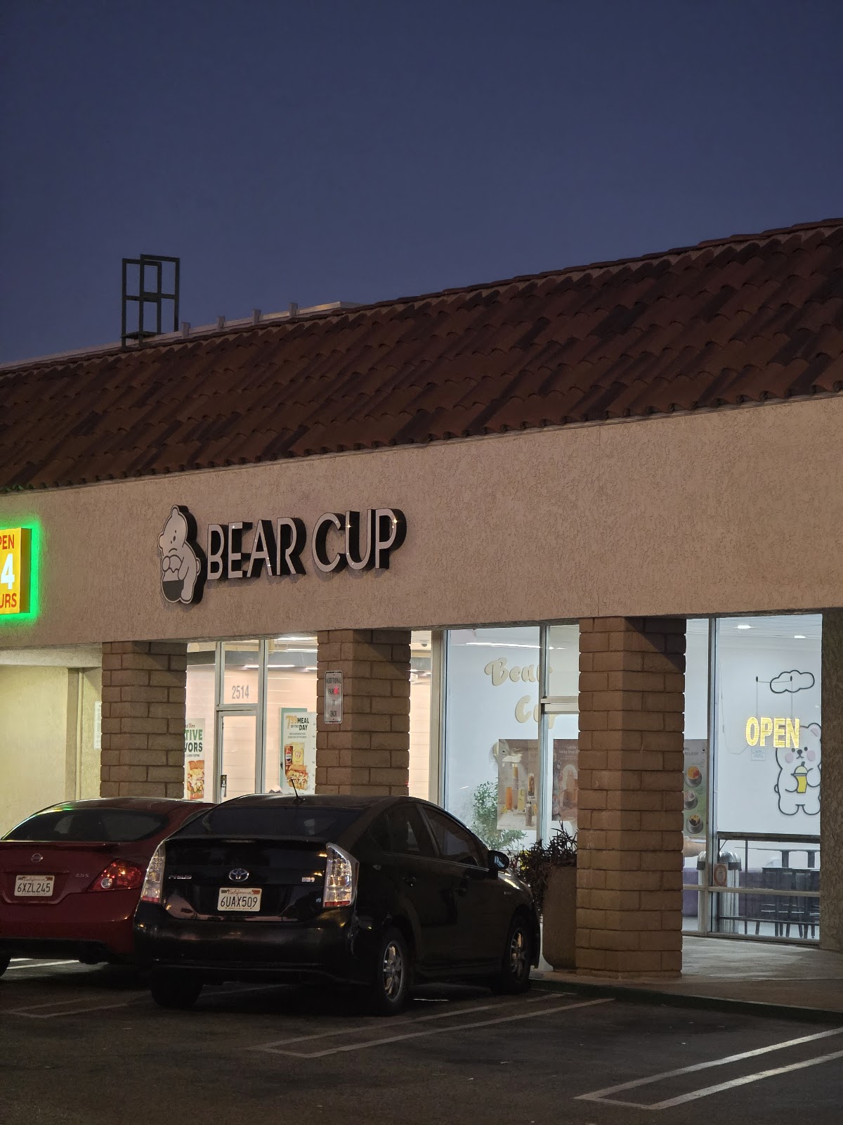 bear cup interior