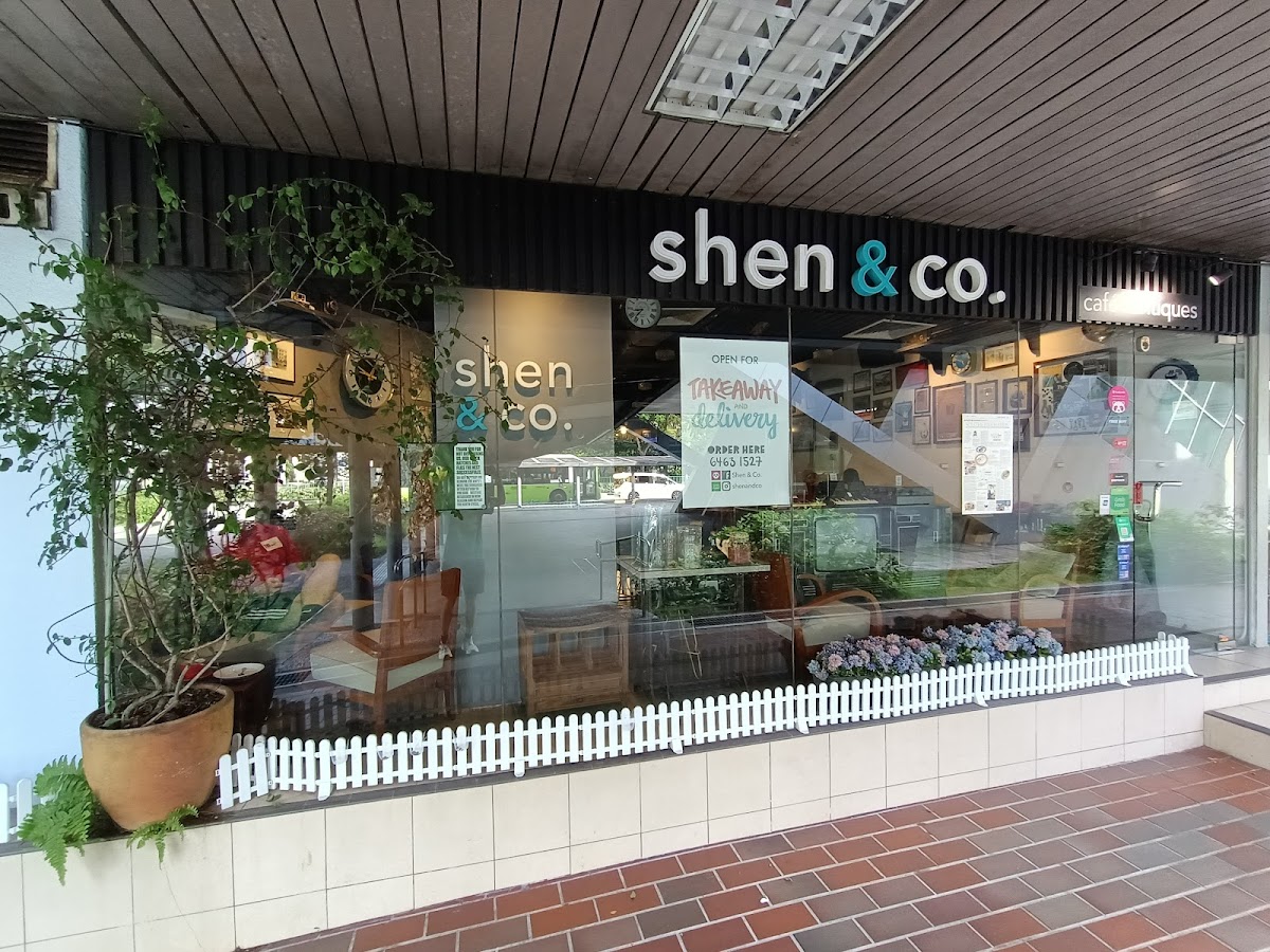 Shen and Co Cafe interior