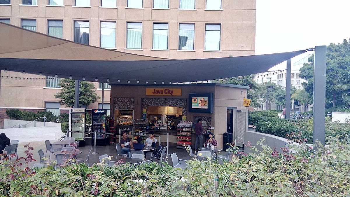 Java City Kiosk interior