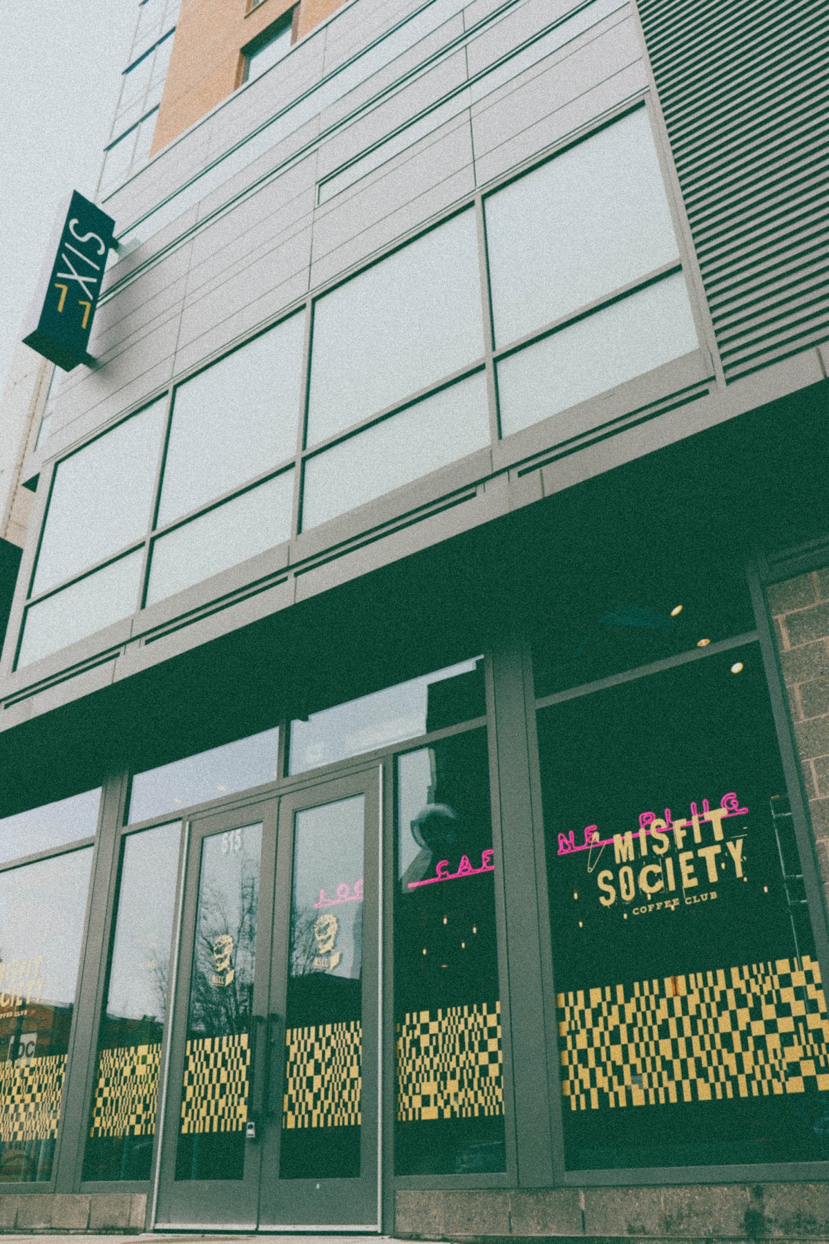 Misfit Society Coffee Club interior