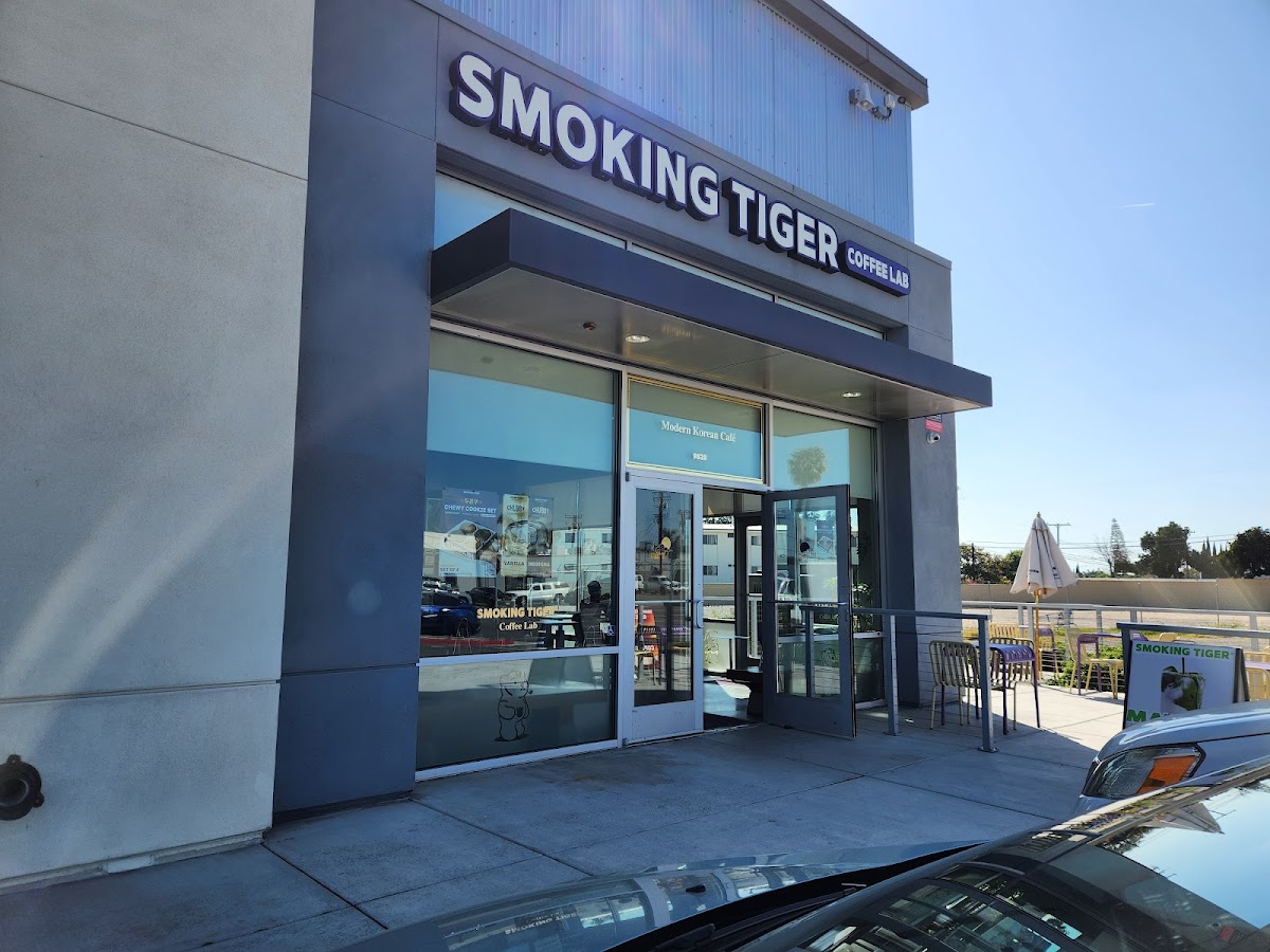 Smoking Tiger Coffee Lab interior