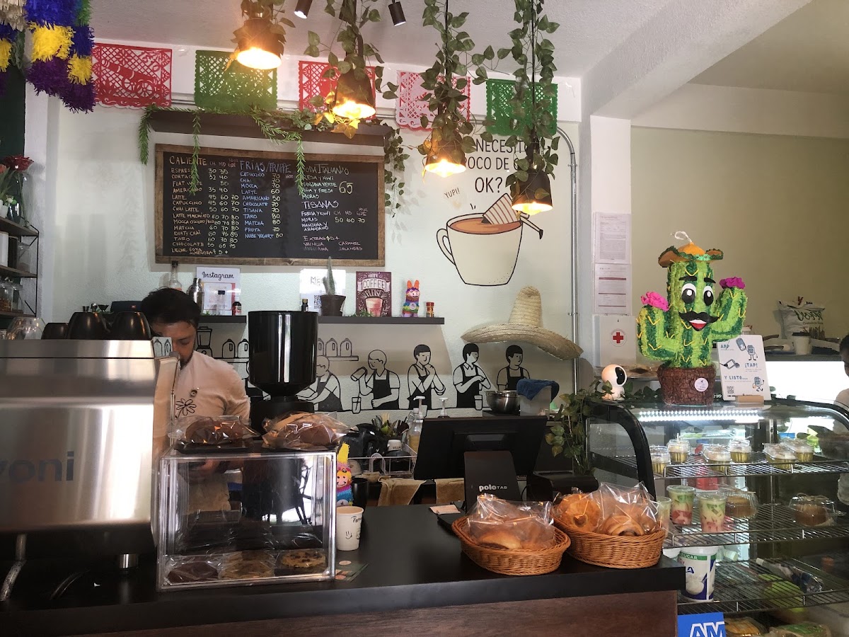 Xícara Cafetería interior