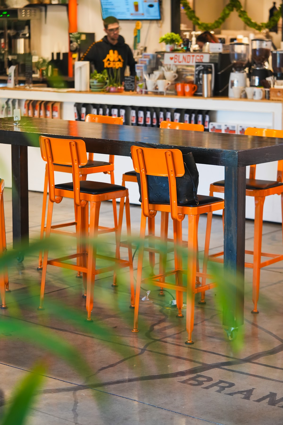 The Blind Tiger Cafe interior