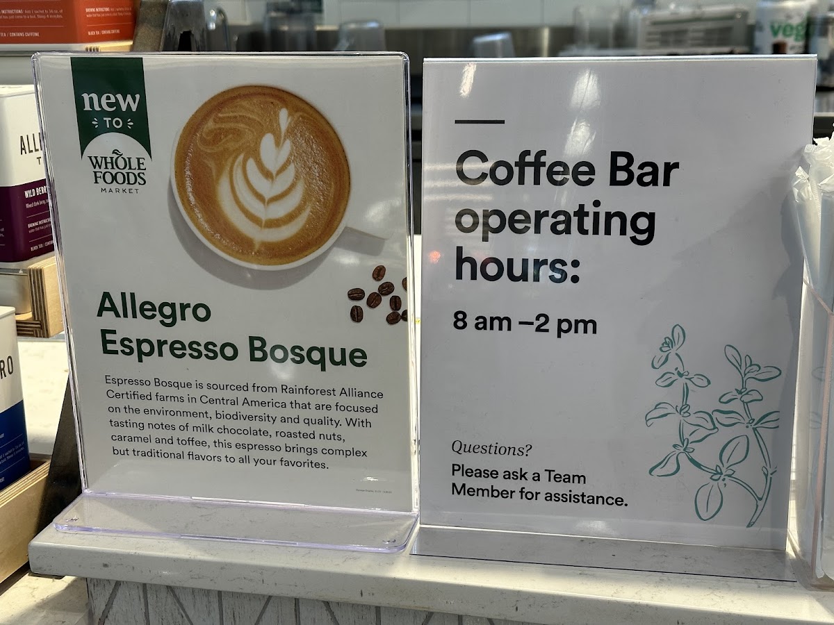 Photo of WFM Coffee and Juice Bar