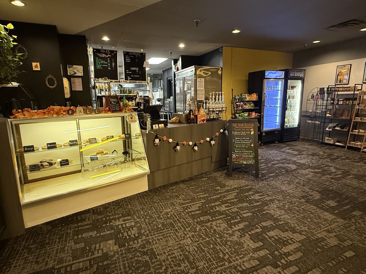 Cosmic Cardinal Cafe interior