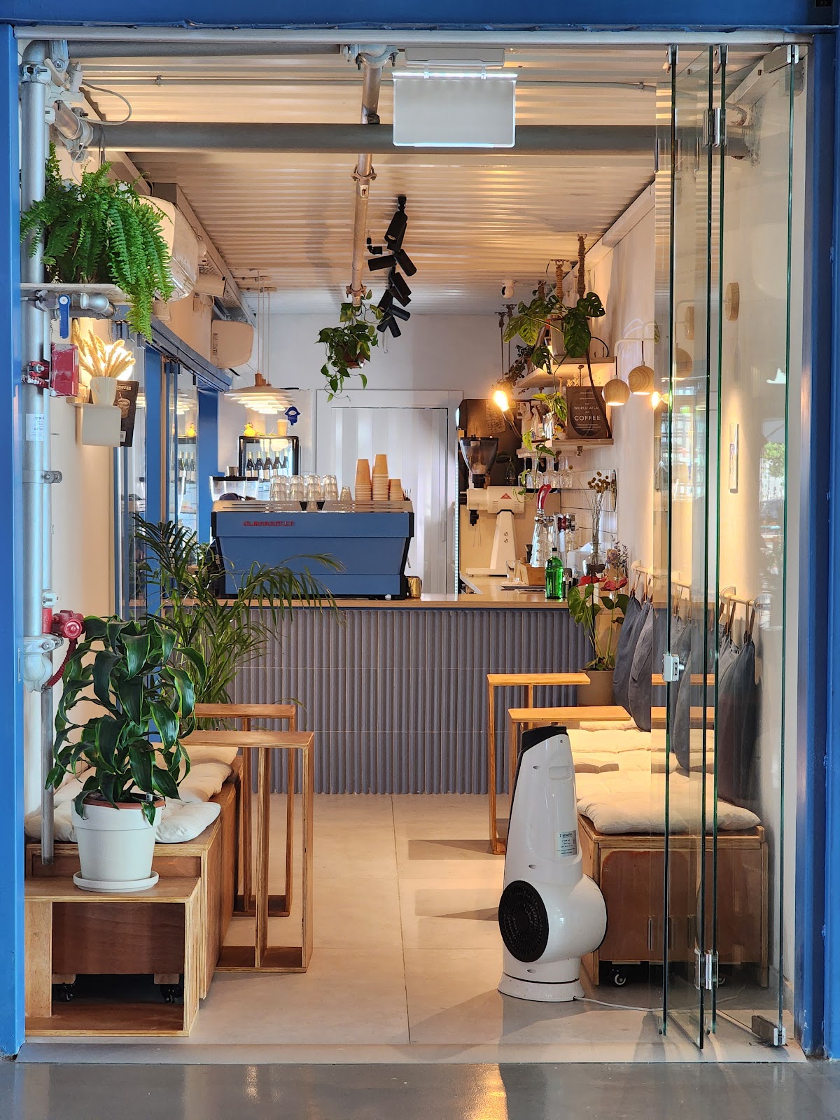 Café Blue interior