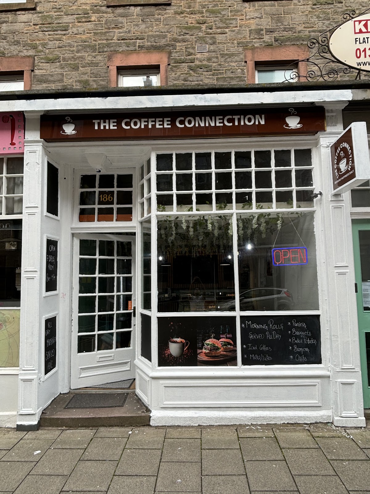 The Coffee Connection interior