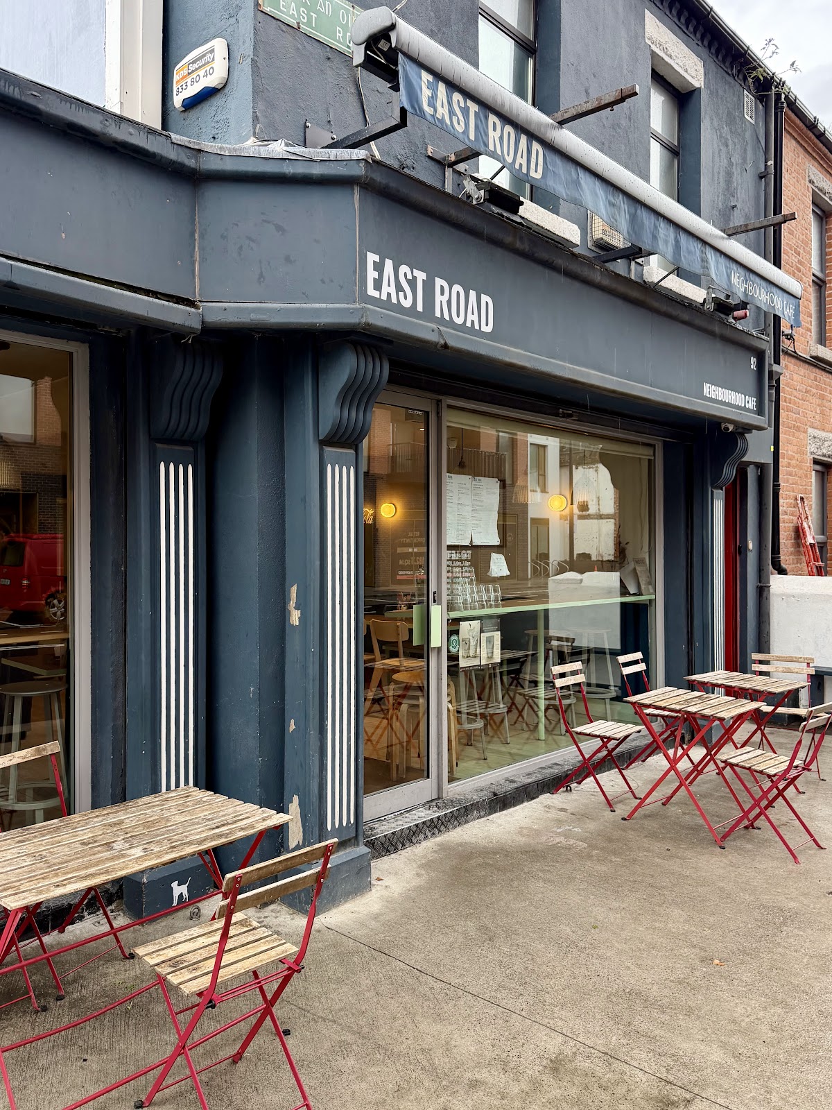 East Road Café interior
