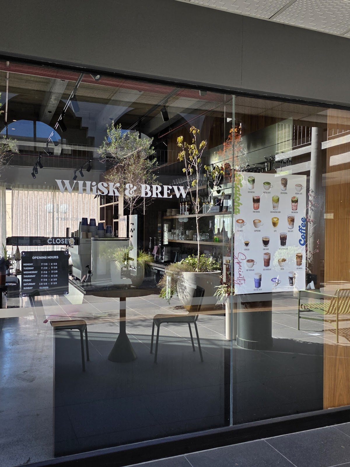 Whisk & Brew NZ interior