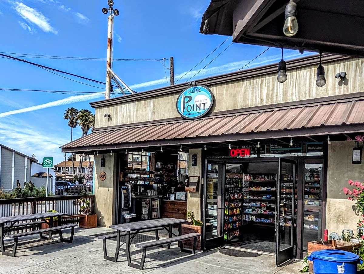 Pacific Point Market and Cafe interior
