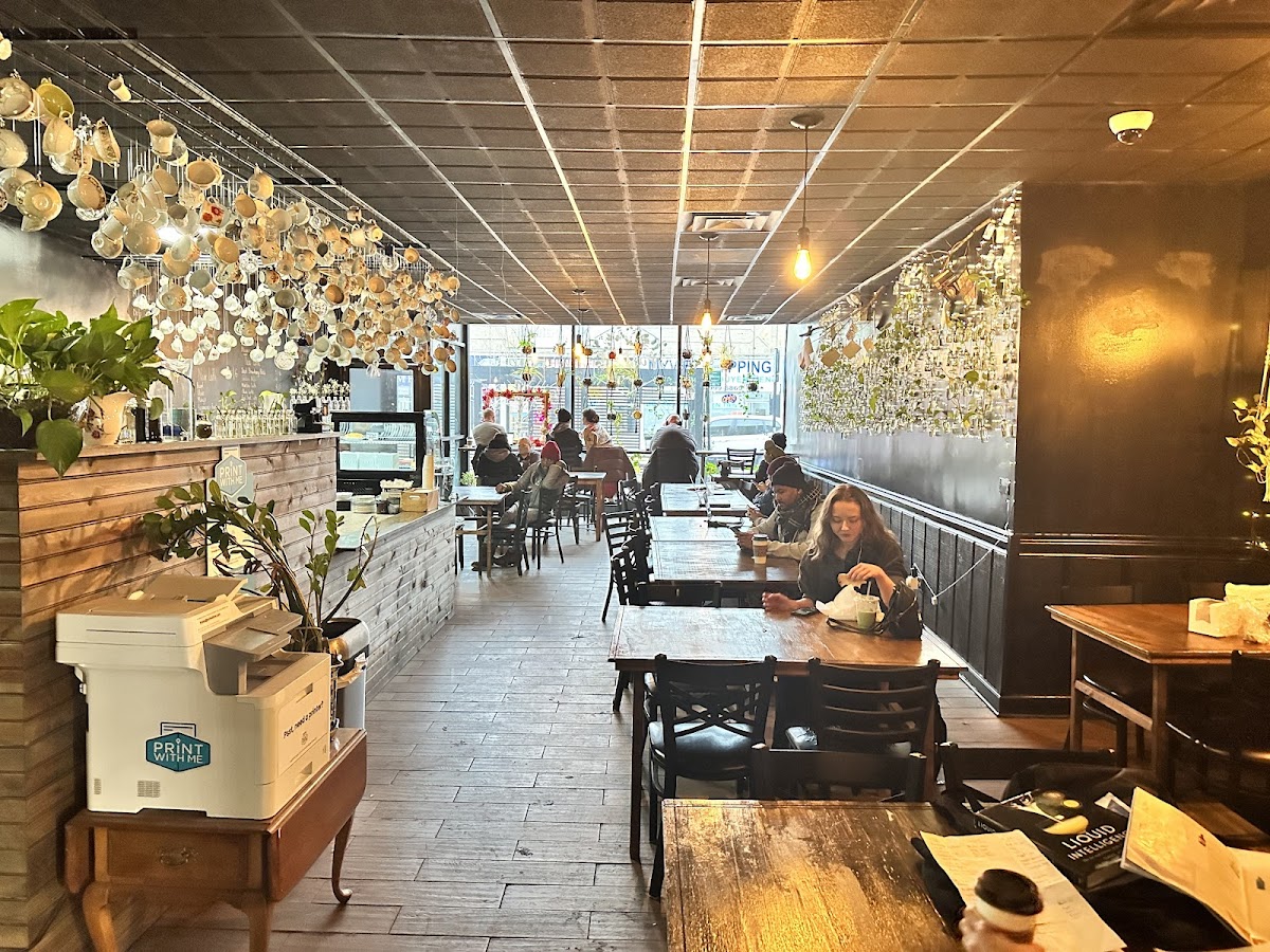 First Sip Cafe interior