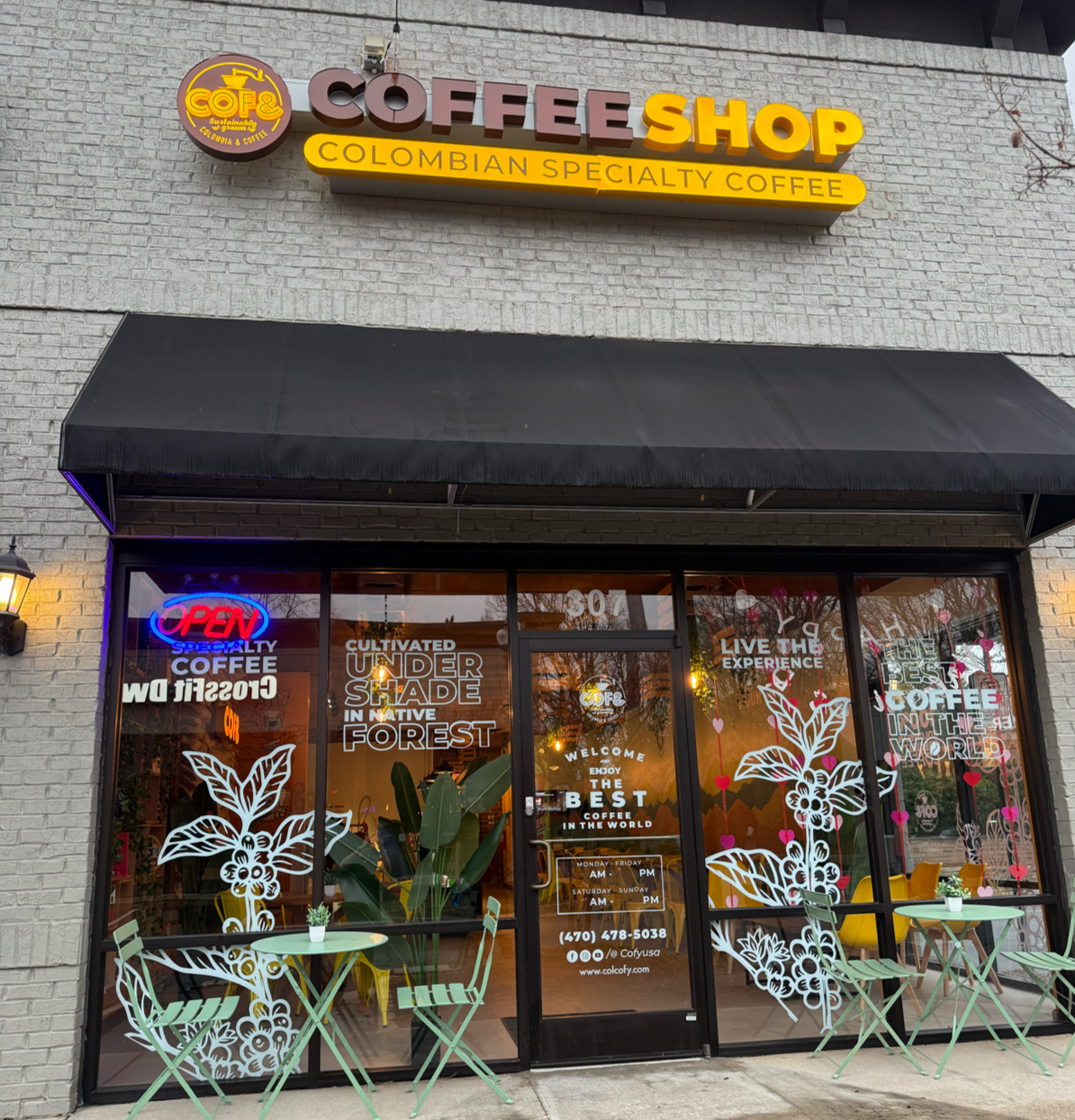 Coffee Shop COFY interior
