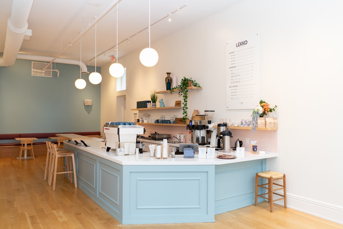 Lekko Coffee interior