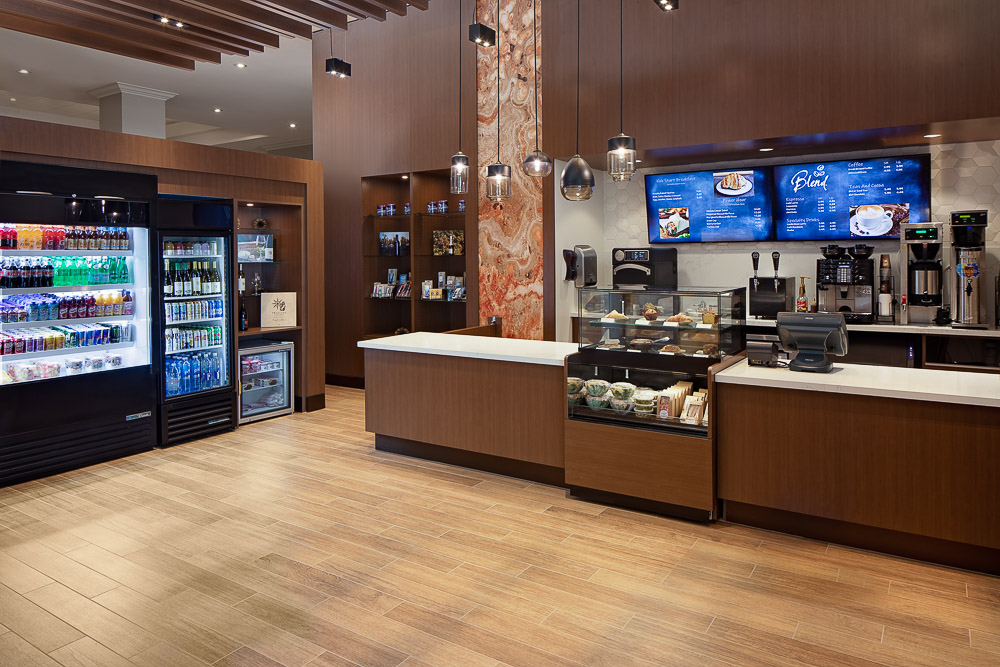 Blend Cafe interior