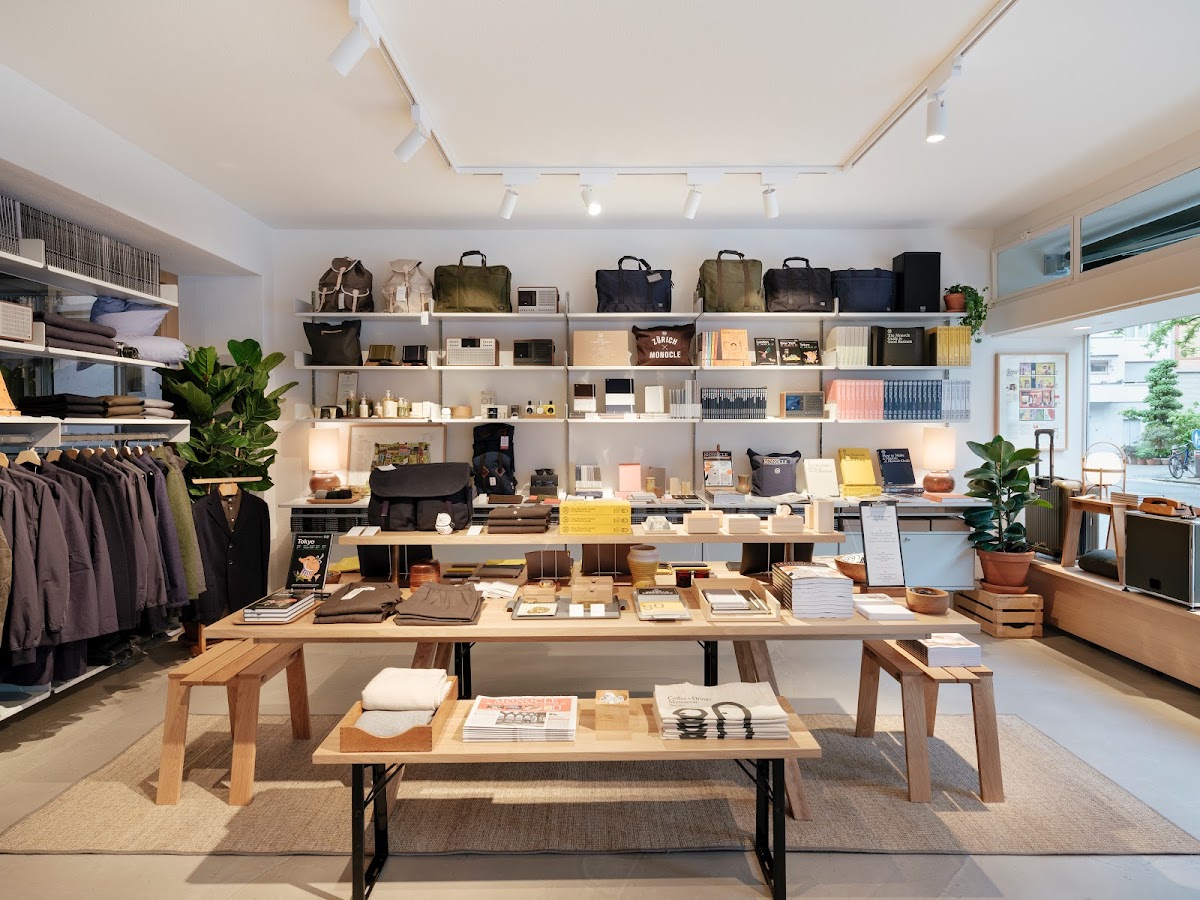 The Monocle Shop and Cafe interior