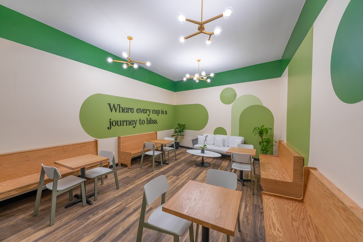 The Bliss Cafe interior