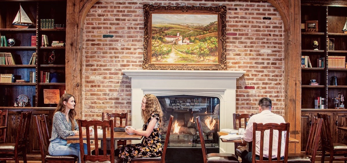 The Book Shoppe and Coffee interior