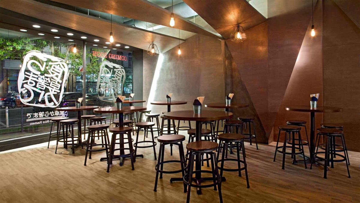 Table to Stix Ramen interior