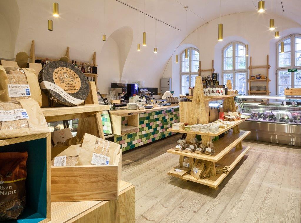Viapori Deli and Cafe interior