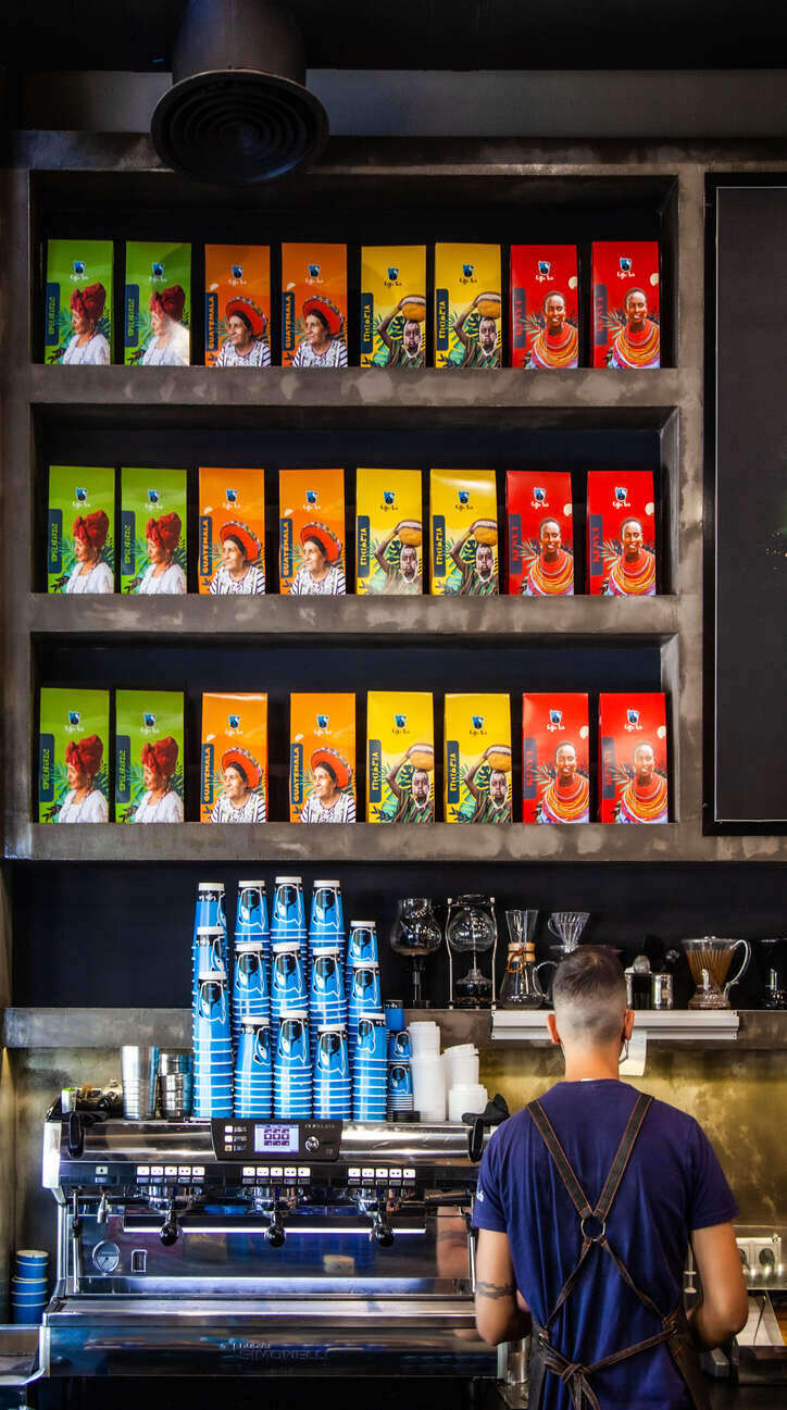 Coffee Lab Omonoia interior