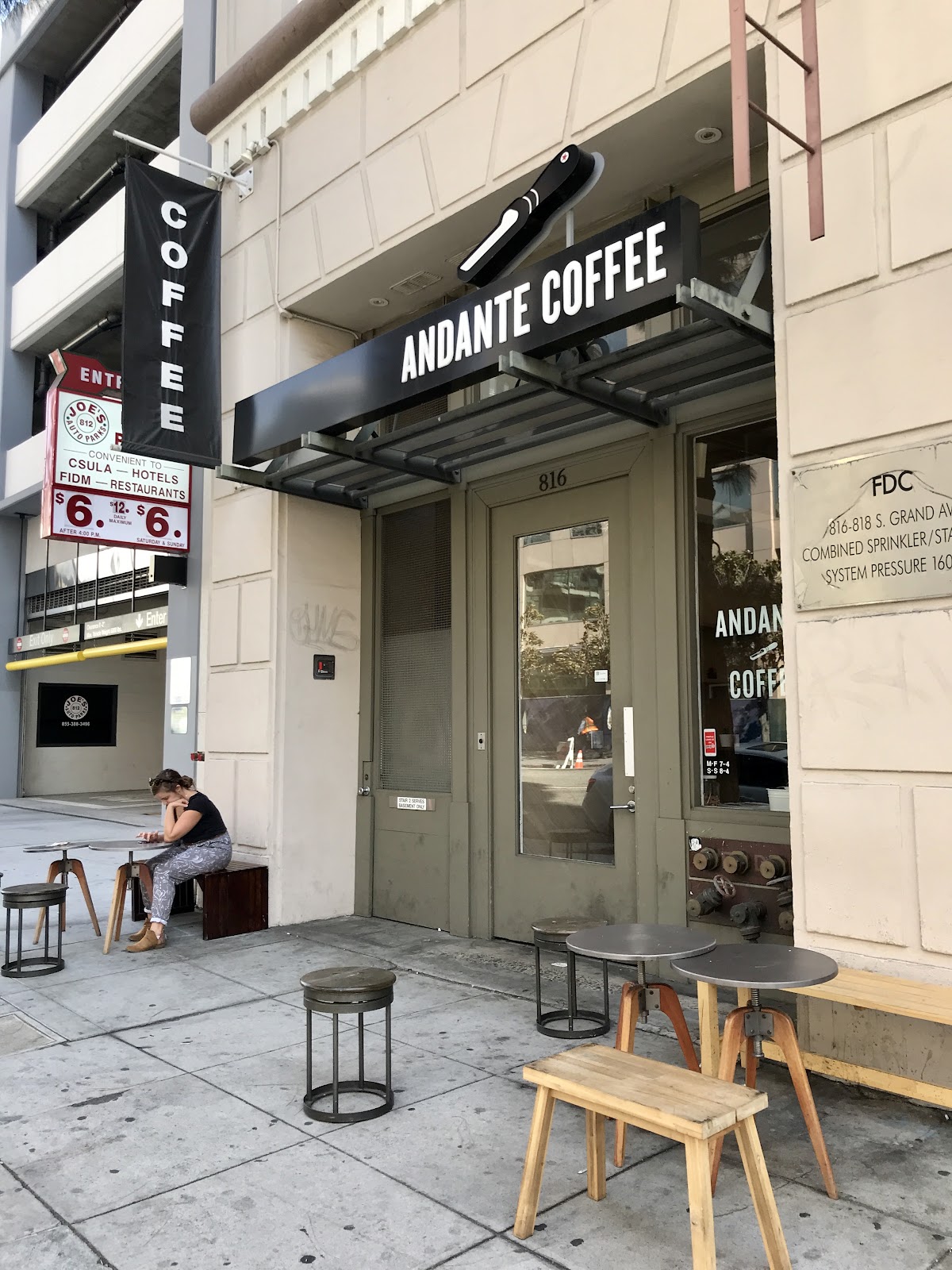 Andante Coffee interior