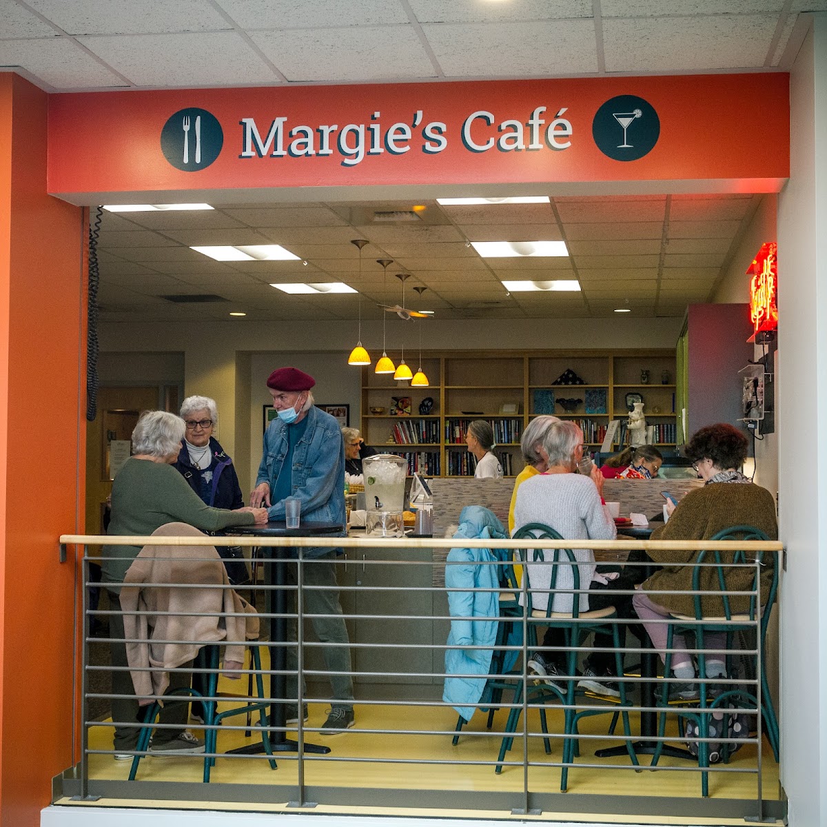 Margie's Cafe interior