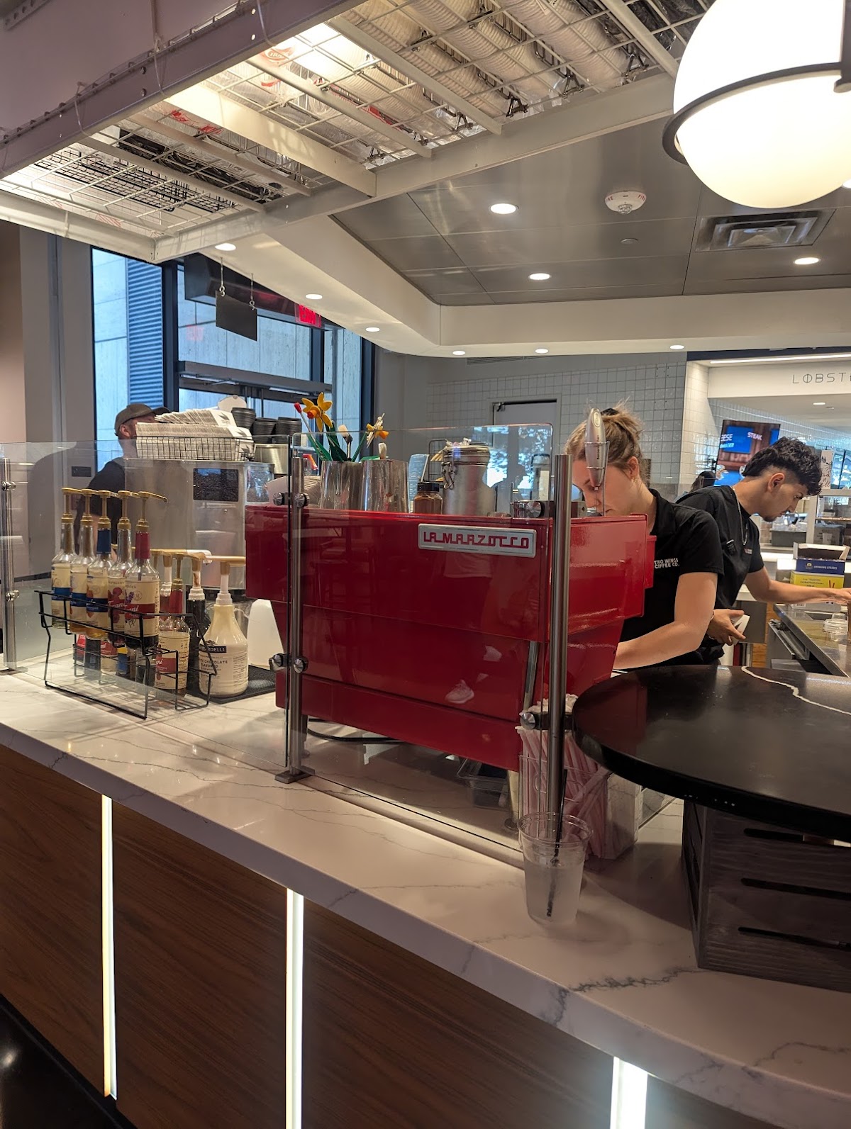 Two Wings Coffee Co. interior