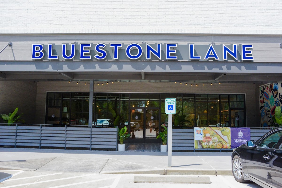 Bluestone Lane The Woodlands Cafe interior