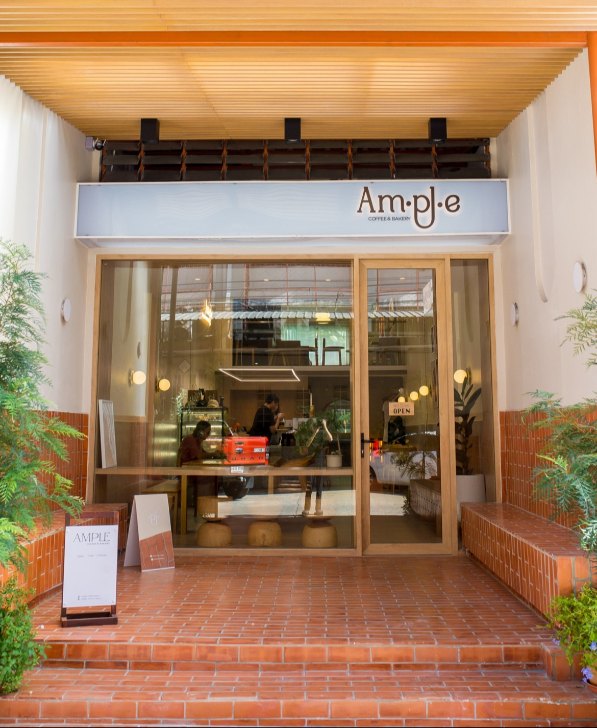 AMPLE coffee & bakery interior