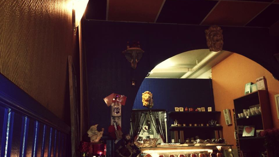 Spådom Stockholm Café Blå interior