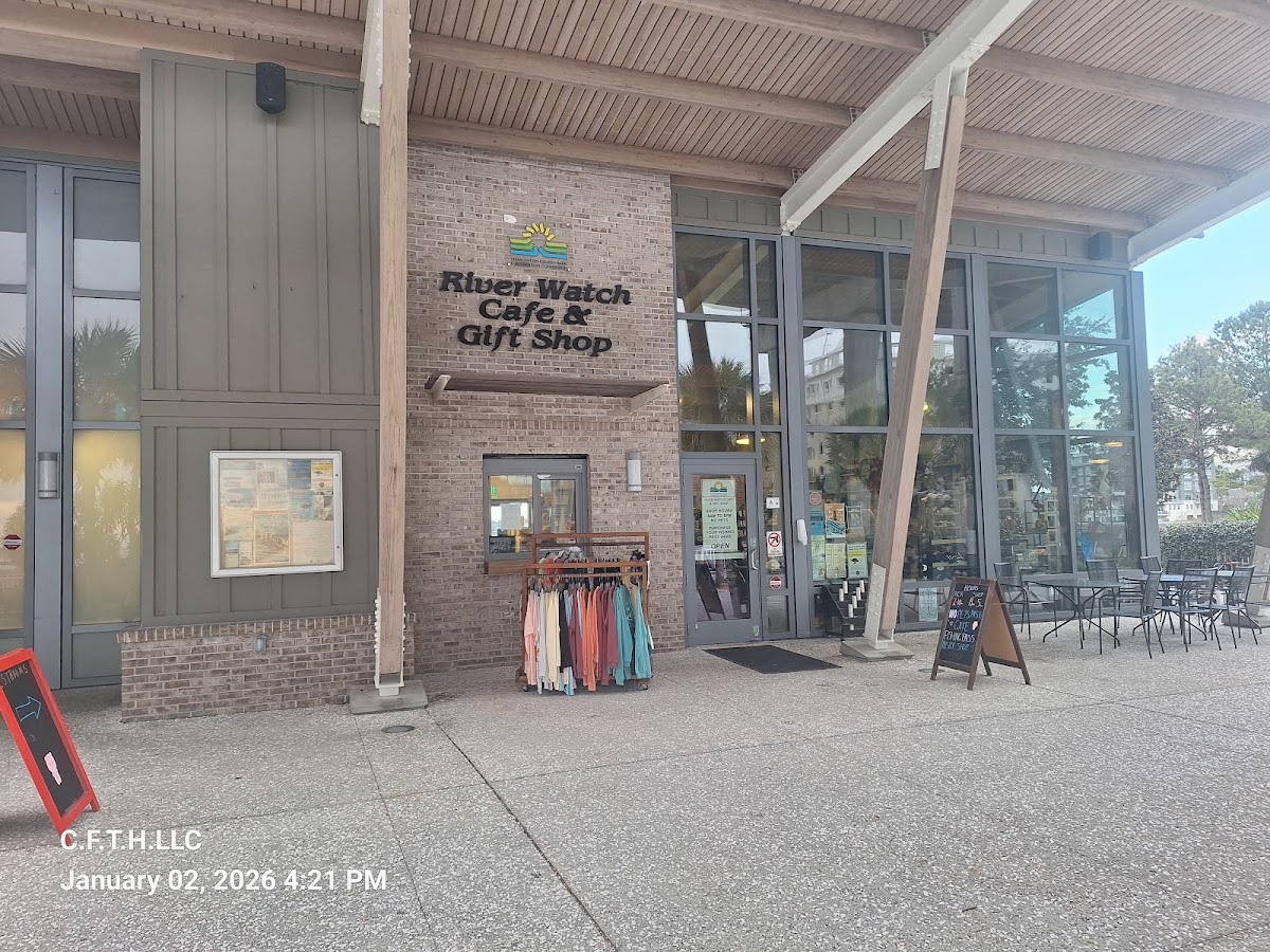 River Watch Cafe and Gift Shop interior