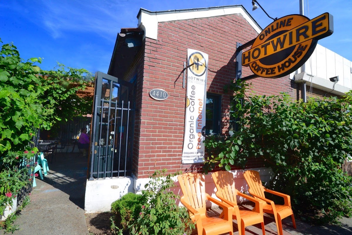 Hotwire Coffeehouse interior