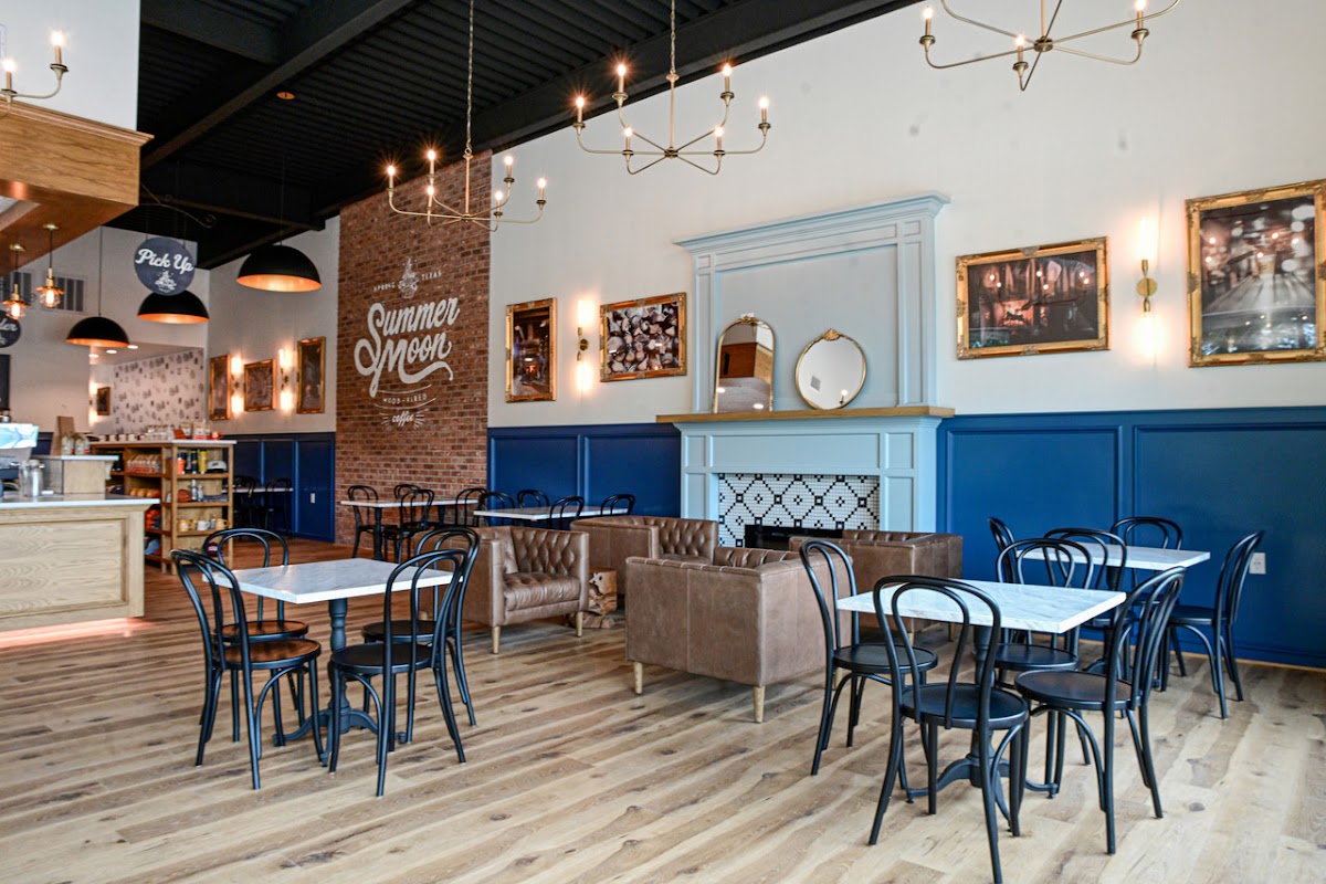 Summer Moon Coffee interior