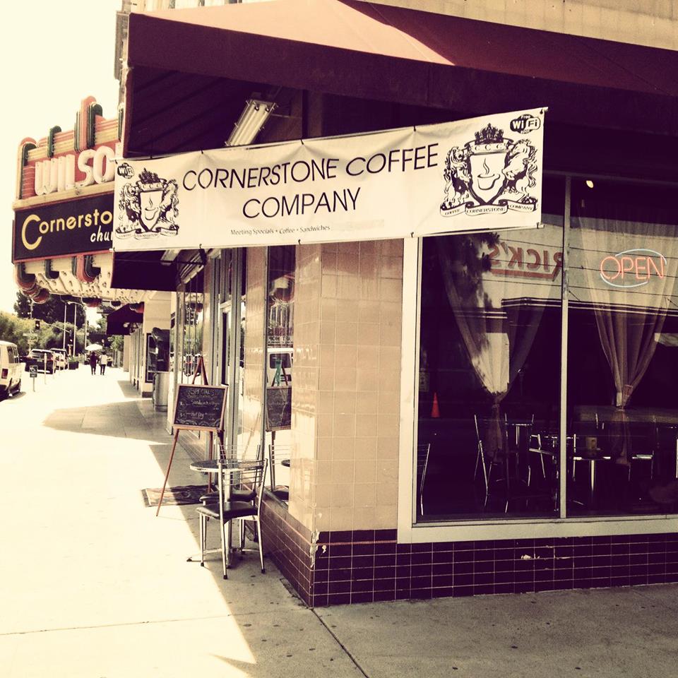 Cornerstone Coffee Company interior