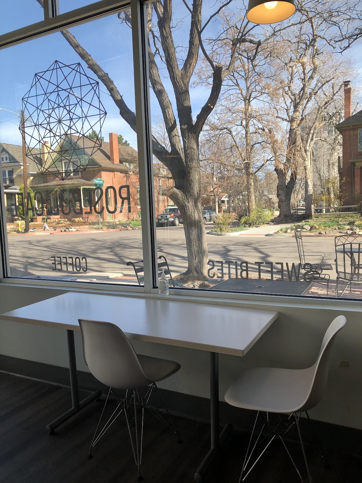 Rosebud Cafe interior