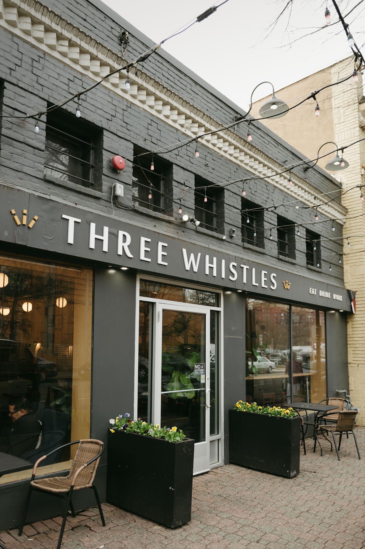 Three Whistles interior