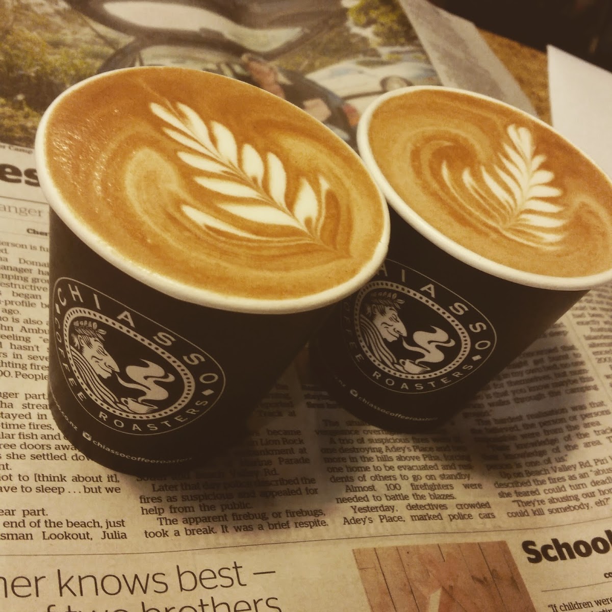 Chiasso Coffee Roasters interior