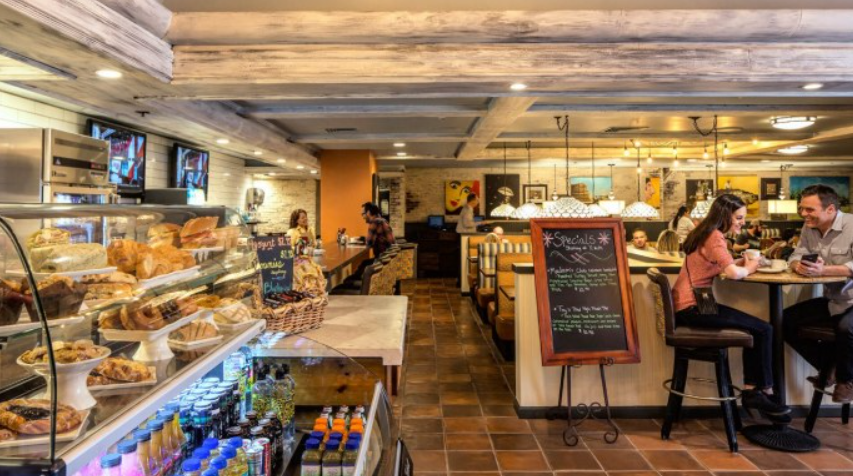 Madame Butterwork's Curious Cafe interior