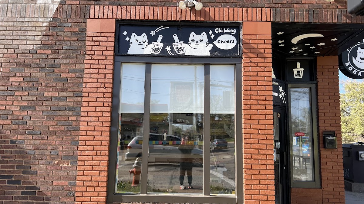 Mooncat Boba Cafe interior