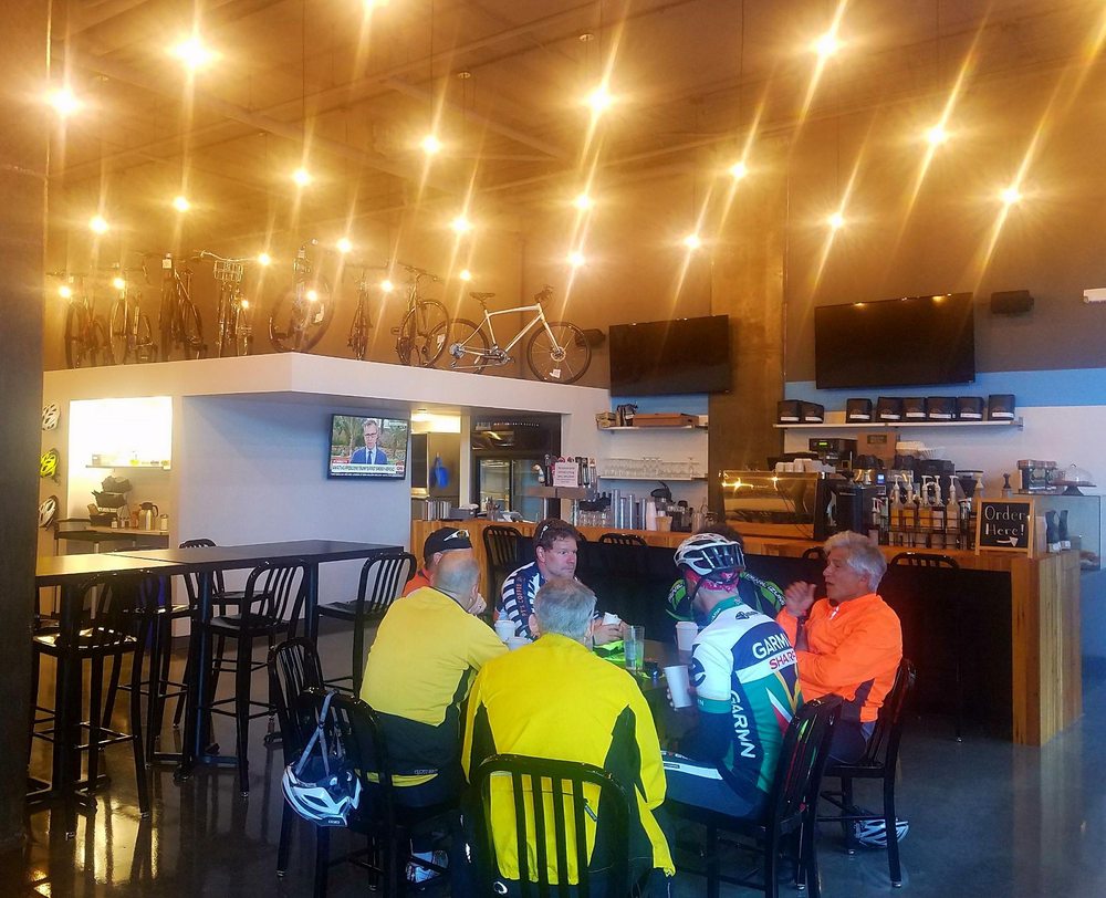 Spokes Coffee and Cafe interior