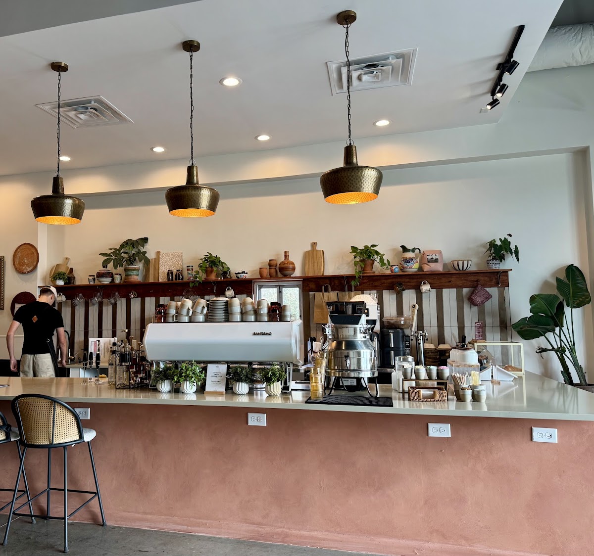 Cafécito Latin Coffee Shop interior