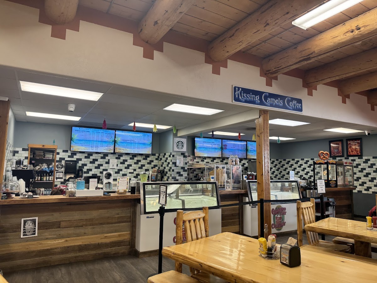 Kissing Camels Coffee Shop interior