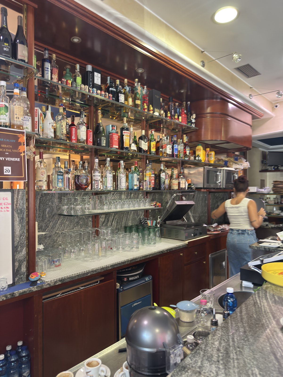 Galaxy Cafe interior