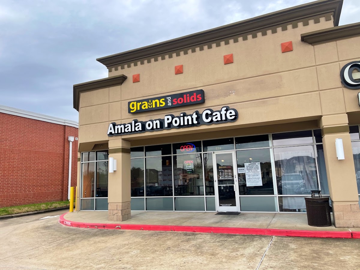 Amala on Point-Grains and Solid Cafe interior