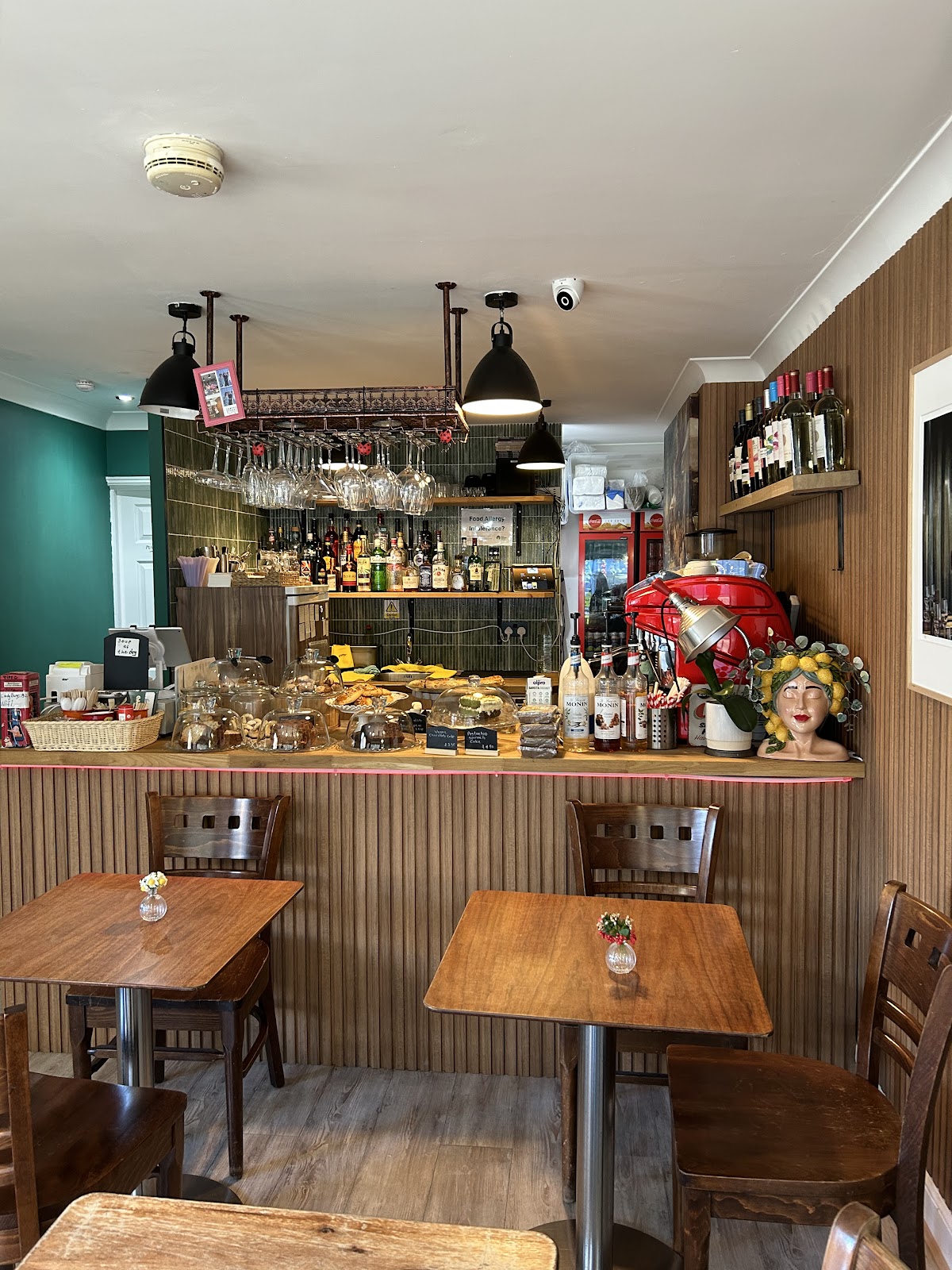 Ladybugs Cafe interior