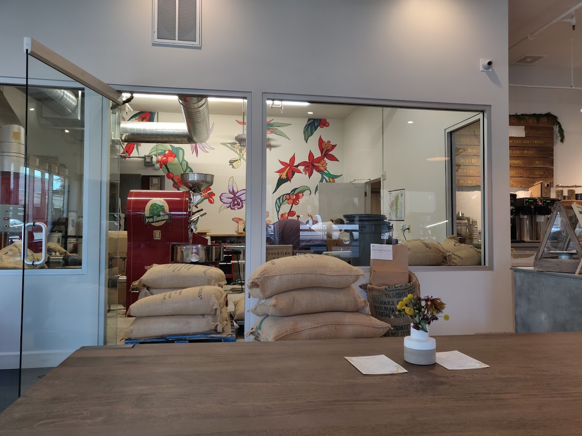 Trail Coffee Roasters interior